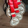 Drewniany medal ze sklejki. Wooden Way