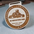 Drewniany medal ze sklejki. Wooden Way