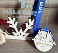 Drewniany medal okolicznościowy personalizowany. Wooden Way