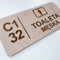 Drewniana tabliczka z grawerem. Personalizowana. Z własnym napisem