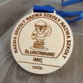 Personalizowany medal ucznia i przedszkolaka. Ślubowanie. Pasowanie na ucznia