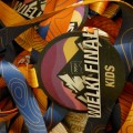 Drewniany medal kolorowy