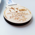 Drewniany medal ze sklejki. Wooden Way