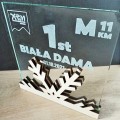 Drewniana statuetka personalizowana nagroda SZKŁO