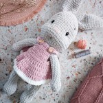 Przytulanka Pluszak. Królik 42 cm